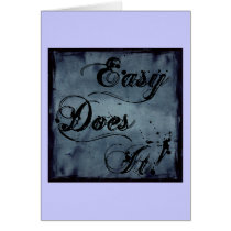 Easy Does It Watercolor cards