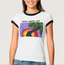 Easy, FAITH~HOPE~JOY t-shirts