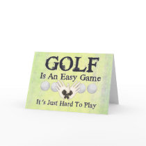 Easy Golf Card