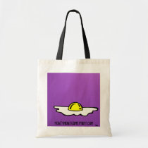 "Easy is Over" Tote Bag bags