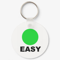 EASY keychains by weeteeshirts EASY keychains