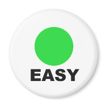 EASY magnets by weeteeshirts EASY magnets