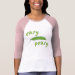 Ladies 3/4 Sleeve Raglan (Fitted)