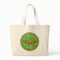 easy summer bear canvas bags