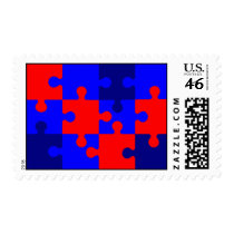 Easyfood Puzzle Postage Stamps