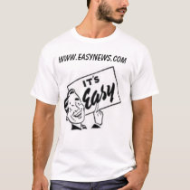 Easynews - It's Easy! t-shirts by tjubb Easynews - It's Easy! t-shirts