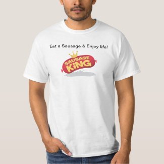 Eat a Sausage zazzle_shirt