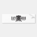 Eat BBQ Light Bumper Stickers