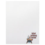 eat beef funny karate ninja pig cartoon personalized letterhead