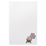 eat beef funny karate ninja pig cartoon customized stationery