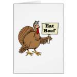 Eat Beef Greeting Card Eat Beef Greeting Card