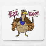 Eat Beef - Talking Turkey Mouse Mats