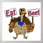 Eat Beef - Talking Turkey posters
