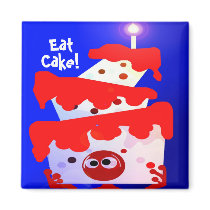 Eat Cake magnets