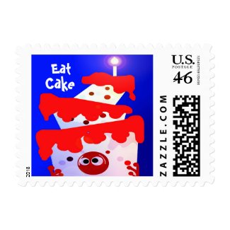 Eat Cake Stamps