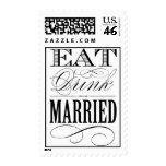 EAT DRINK AND BE MARRIED | POSTAGE