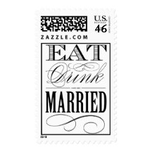 EAT DRINK AND BE MARRIED | POSTAGE