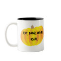Eat, drink and be scary... mugs