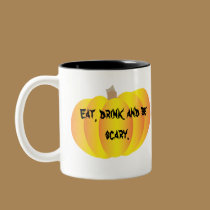 Eat, drink and be scary... mugs