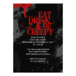 Eat Drink & Be Creepy Invitations