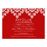 Eat Drink & Be Married Invites