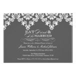 Eat Drink & Be Married Personalized Invite