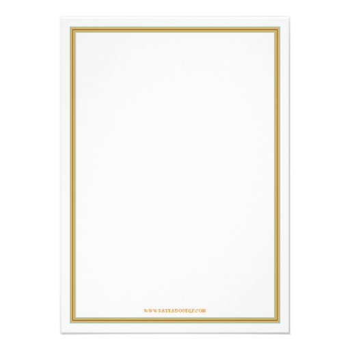 Eat, Drink & have Fun at a Summer BBQ Party Personalized Invites