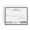 EAT, DRINK | RSVP STYLE 1 CUSTOM ANNOUNCEMENTS