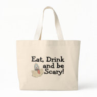 Eat Drink Scary bag
