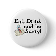 Eat Drink Scary button