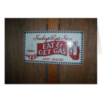 Eat & Get Gas Rest Stop cards by hikingviking Eat & Get Gas Rest Stop cards