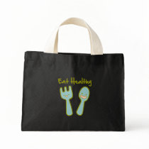 Eat Healthy Doodle Art Bag bags