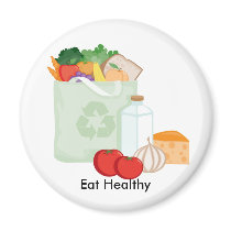 Eat Healthy magnets by Farzana22 Eat Healthy magnets
