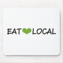 Eat Local mousepads