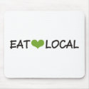 Eat Local mousepads