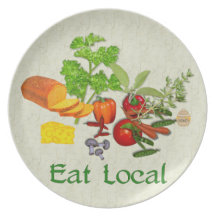 Eat Local Party Plates