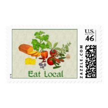 Eat Local Postage