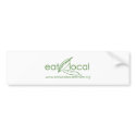Eat Local Southern Tier Bumper Sticker bumper stickers