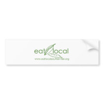 Eat Local Southern Tier Bumper Sticker bumper stickers