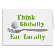 Eat Locally Card