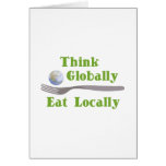Eat Locally Card