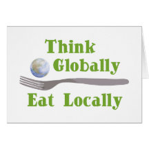 Eat Locally Card