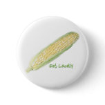 Eat Locally - Corn Pin
