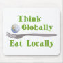 Eat Locally Mouse Mat