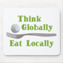 Eat Locally mousepads