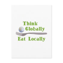 Eat Locally postcards