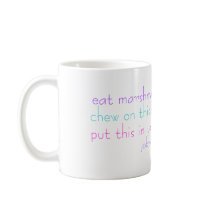 eat marshmallows, fro bro!! mugs