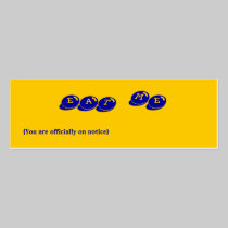 Eat Me business cards