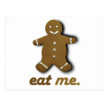 EAT ME GINGERBREAD -.png Postcards