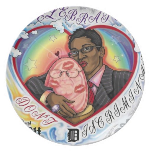 Eat Me, Turdblossom! Party Plate